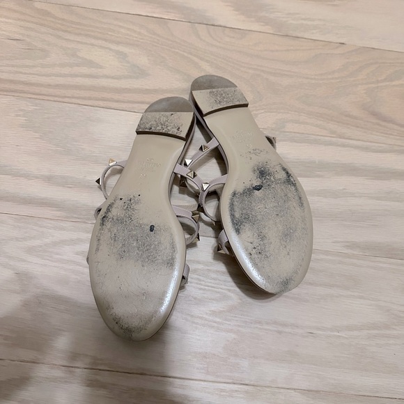 Valentino Rockstud Sandals 36/6 - Picture 3 of 6